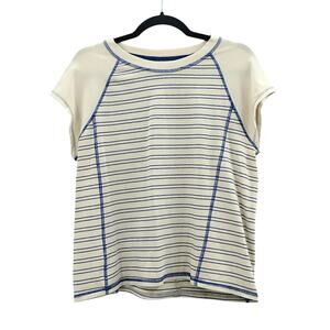 Pilcro Top-Stitch Shrunken Ringer Tee